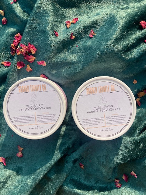 Whipped Emulsified Body Butter